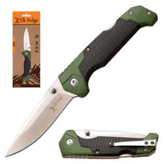 Elk Ridge ALPINE Manual Folding Knife (Clamshell) - ER-APFDR001CS